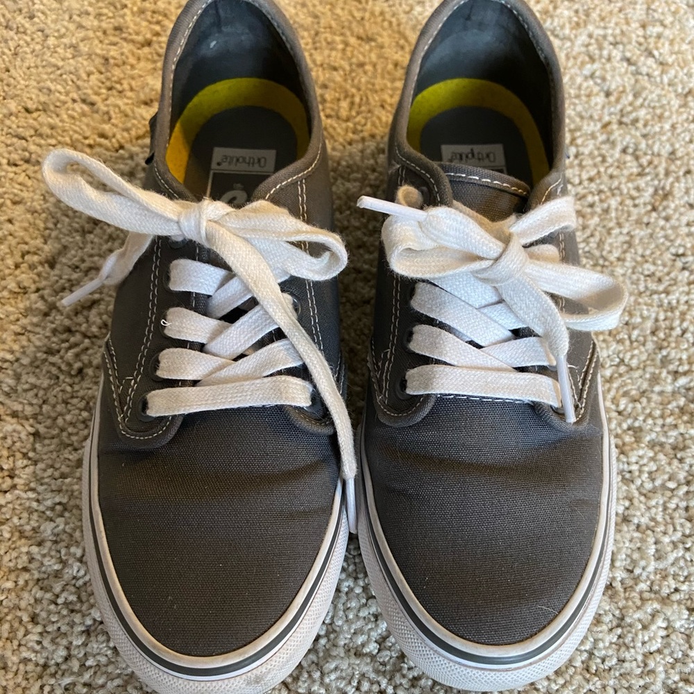 Grey vans size 7